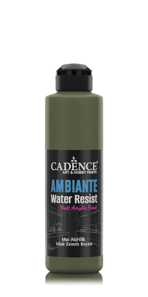 AMBIENTE ISLAK ZEMİN BOYASI AW-15 CEVİZ 250ML + KATALİZÖR 10GR ürün görseli 1