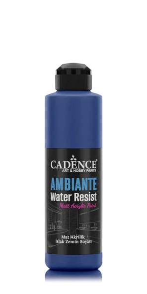 AMBIENTE ISLAK ZEMİN BOYASI AW-09 GECE MAVİ 250ML + KATALİZÖR 10GR ürün görseli 1