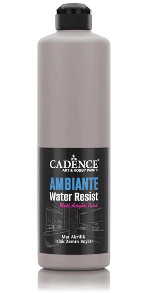 AMBIENTE ISLAK ZEMİN BOYASI AW-19 VİZON GRİ 500ML + KATALİZÖR 20GR ürün görseli 1