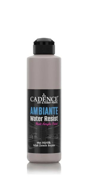 AMBIENTE ISLAK ZEMİN BOYASI AW-19 VİZON GRİ 250ML + KATALİZÖR 10GR ürün görseli 1