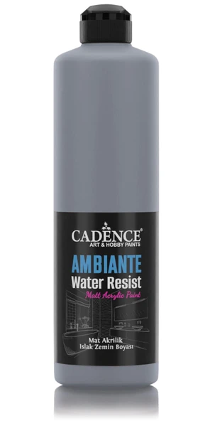 AMBIENTE ISLAK ZEMİN BOYASI AW-21 KOYU GRİ 500ML + KATALİZÖR 20GR ürün görseli 1