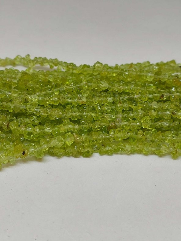 Peridot (Zebercet) Taşı Royal Minik 4-6mm Aralığı Şekilsiz Taşlar Dizi ürün görseli 1