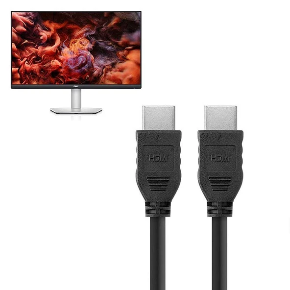 Hdmi Kablo 1.5mt 4K Full HD Premium Yüksek Hızlı Dell Monitör Görüntü Kablosu ürün görseli 1