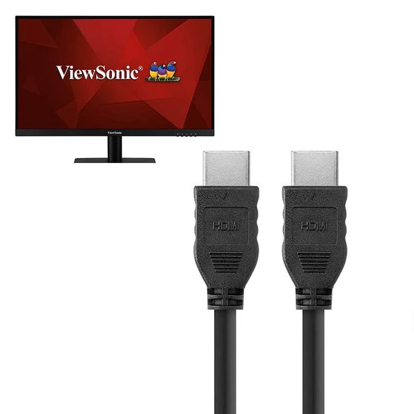 Hdmi Kablo 1.5mt 4K Full HD Premium Yüksek Hızlı Viewsonic Monitör Görüntü Kablosu ürün görseli 1