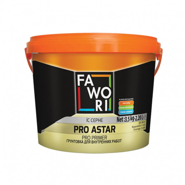 Fawori Pro İç Cephe Astarı 3,5 Kg. ürün görseli 1