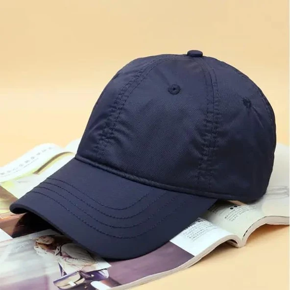 Kadın Erkek Siyah Baseball Cap Snapback Hat Hip-hop Adjustable Boy Caps  LACİVERT ürün görseli 1