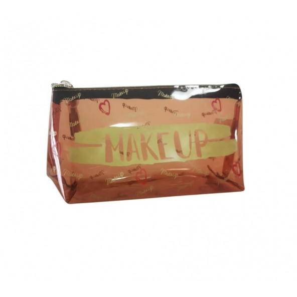 Eklips Şeffaf Make Up Makyaj Çantası ürün görseli 1