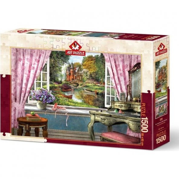 Art Puzzle 1500 Parça Penceremdeki Şato 5388 ürün görseli 1