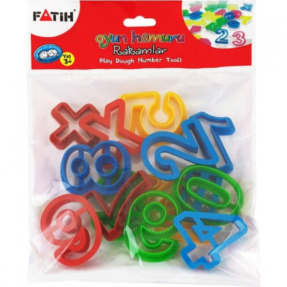 Fatih Oyun Hamuru Kalıbı Rakamlar ürün görseli 1
