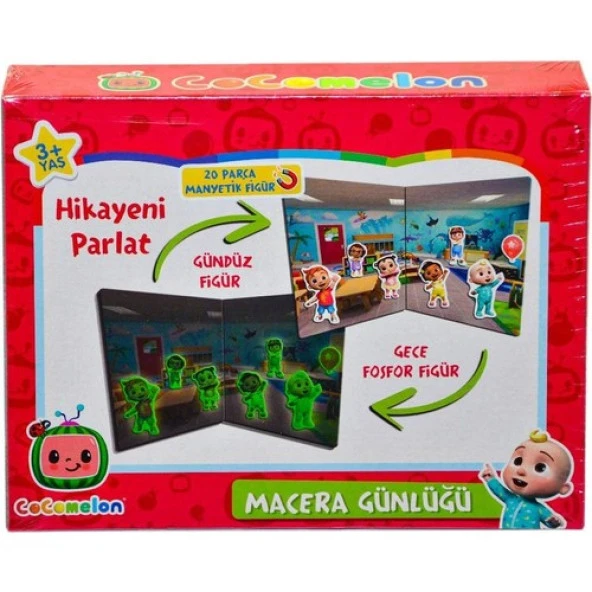 Cocomelon Manyetik Fosforlu Hikaye Oluşturma CO7820 ürün görseli 1