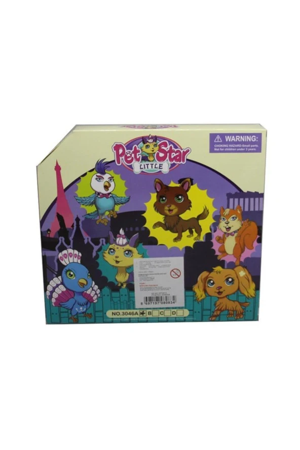 Kutulu 6 lı Mini Fiğürler 0834 - Resim 2