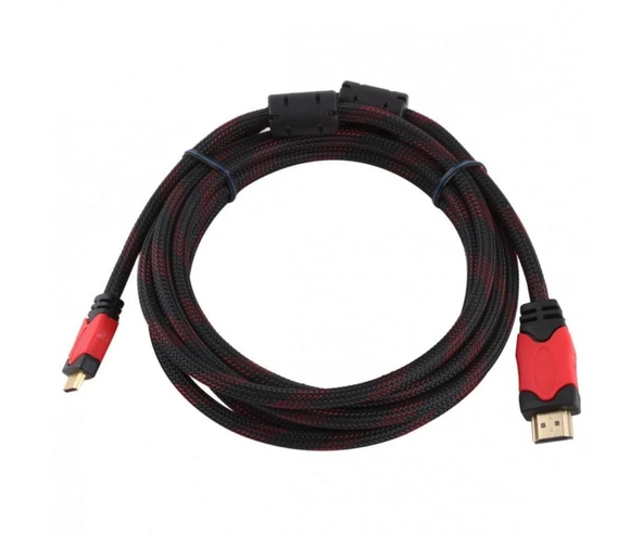 Concord HDMI Kablo 1.5 Metre Ses ve Görüntü Aktarım Kablosu - Siyah/Kırmızı C-513 ürün görseli 1
