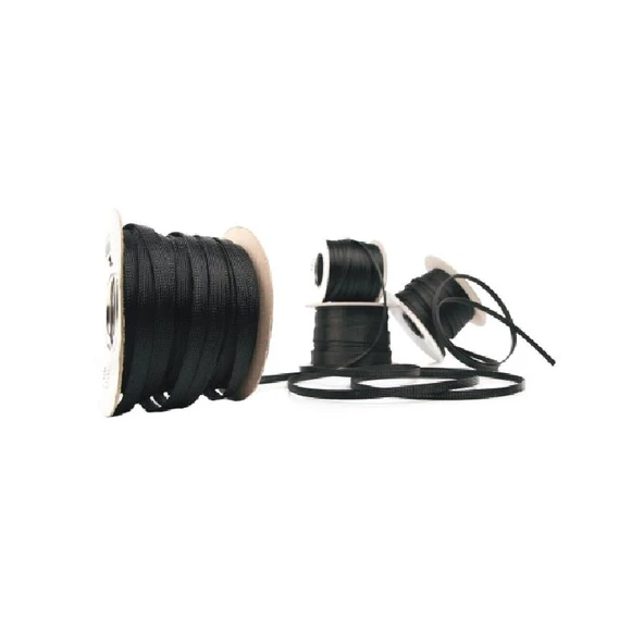 6mm Siyah Kablo Çorabı(1mt) - Resim 3