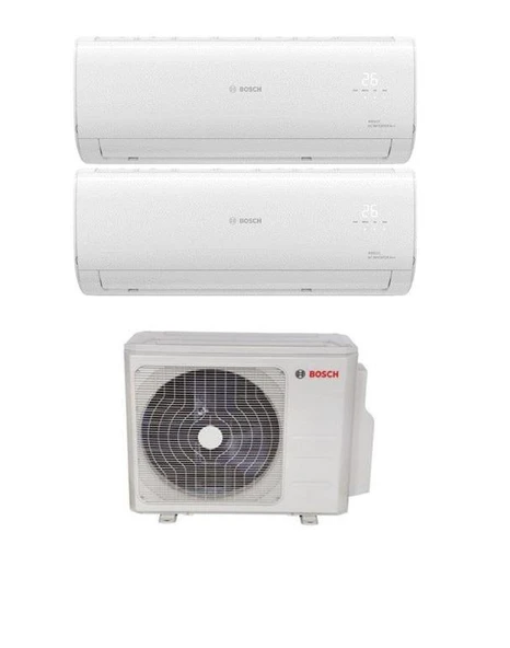 Bosch Multi Split İnverter Klima 18000 Btu 1 Dış + 2 İç Ünite 9000 + 9000 Btu ürün görseli 1