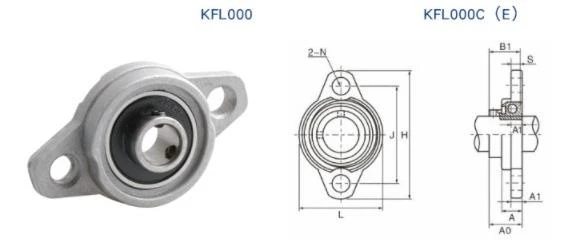 Kfl001 Yataklı Rulman(12mm) - Resim 3