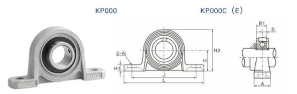 Kp000 Yataklı Rulman(10mm) - Resim 2