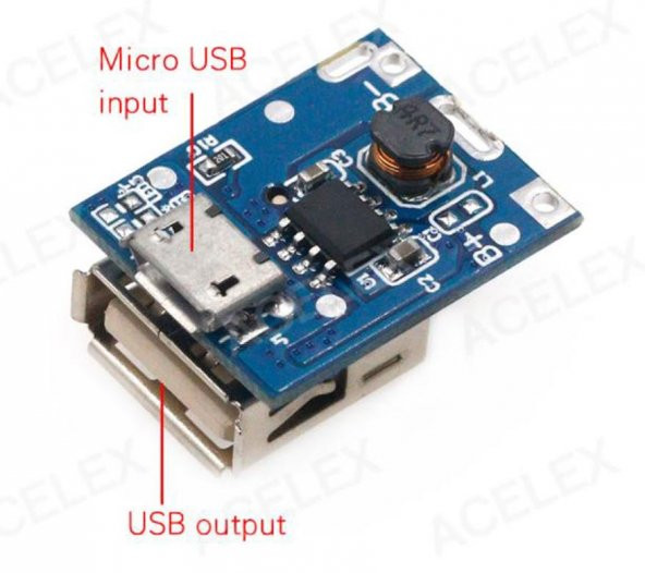 Powerbank Şarj Devresi - 5V 1A Charger Modül - Resim 3