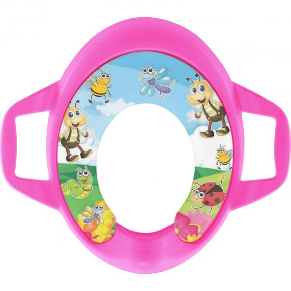 Softy Comfort Kids Çocuk Klozet Adaptörü Pembe ürün görseli 1