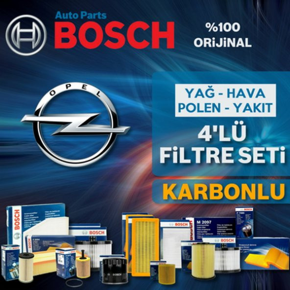Opel Mokka 1.6 Cdti Bosch Filtre Bakım Seti 2015-2017 ürün görseli 1