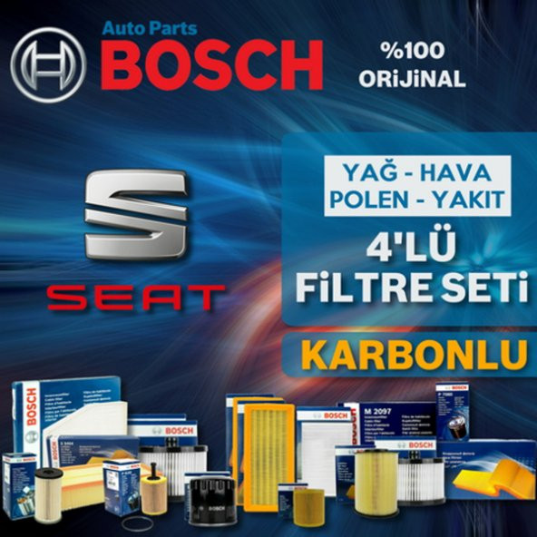 Seat Cordoba 1.9 Tdi Bosch Filtre Bakım Seti 2003-2009 ürün görseli 1