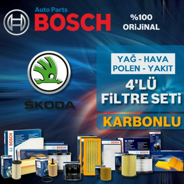 Skoda Fabia 1.4 Bosch Filtre Bakım Seti 2000-2003 Ame ürün görseli 1