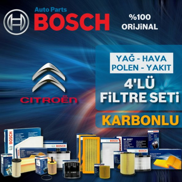 Citroen C4 1.6 E-hdi Bosch Filtre Bakım Seti 2011-2015 ürün görseli 1