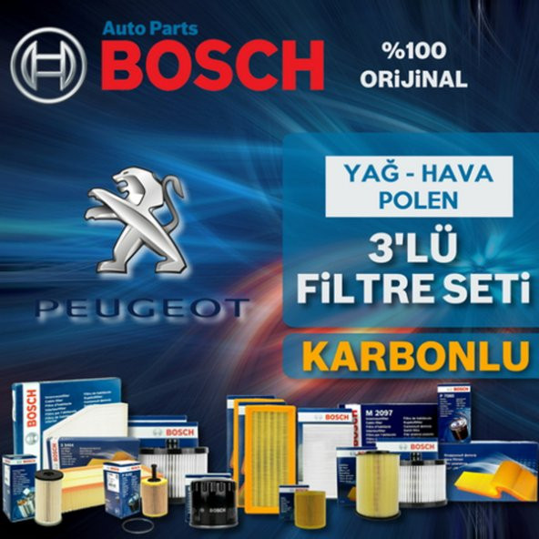 Peugeot 508 1.6 Hdi Bosch Filtre Seti 2014-2018 ürün görseli 1