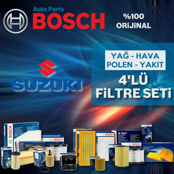 Suzuki Grand Vitara 1.9 Ddis Bosch Filtre Bakım Seti 2005-2010 ürün görseli 1