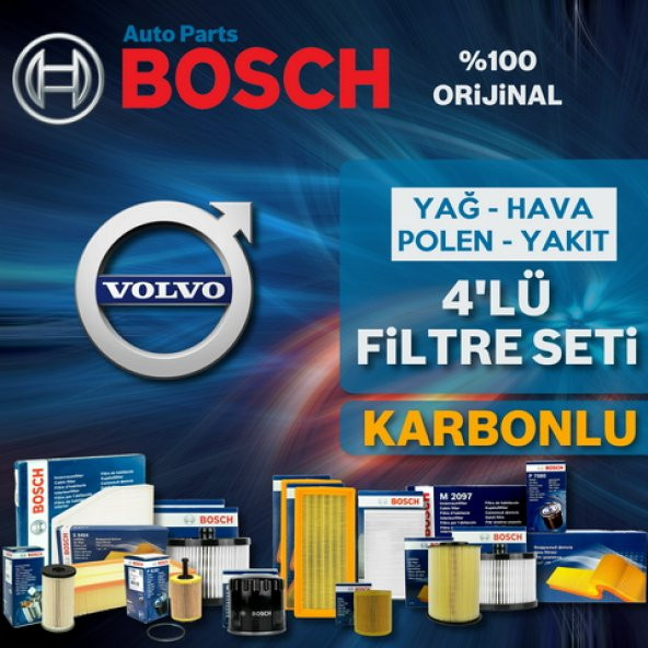 Volvo S60 1.6 Dizel Bosch Filtre Bakım Seti 2011-2015 ürün görseli 1