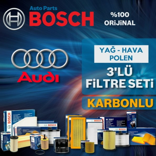 Audi A3 1.6 TDI Bosch Filtre Bakım Seti 2013-2017 ürün görseli 1