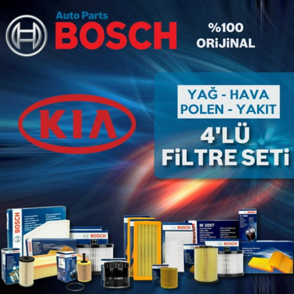 Kia Soul 1.6 Crdi Bosch Filtre Bakım Seti 2011-2013 ürün görseli 1