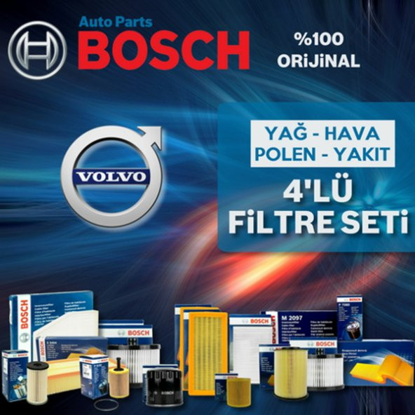 Volvo C70 2.5 Bosch Filtre Bakım Seti 2007-2012 ürün görseli 1
