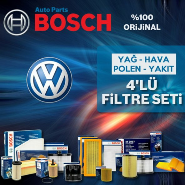 Vw Transporter T5 2.5 Tdi Bosch Filtre Bakım Seti 2004-2009 ürün görseli 1