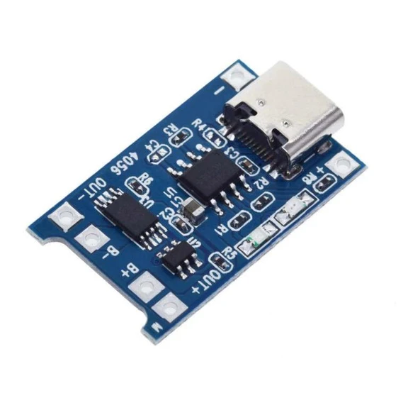 TP4056 1A Lipo – Li-on Pil Şarj Devresi Type C (Sarj Korumalı) - Resim 7