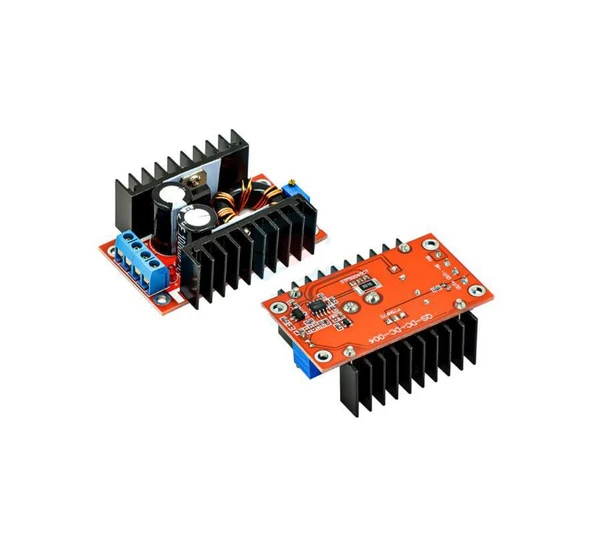 150W 10A DC-DC Voltaj Yükseltici Boost Converter Regülatör - Resim 2