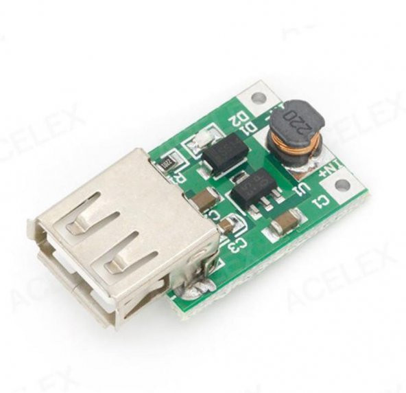 5 V 1200 mA USB Çıkışı Voltaj Yükseltici Regülatör Kartı - Step Up ürün görseli 1