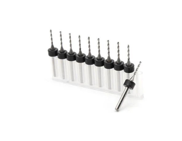PCB MİKRO MİNİ KARBÜR MATKAP UCU HSS 10lu 0.6mm - Resim 4