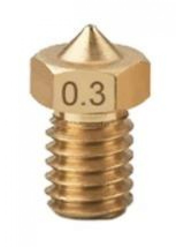 0.3 mm V6 Pirinç Nozzle ürün görseli 1