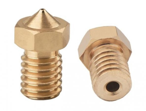 0.3 mm V6 Pirinç Nozzle - Resim 3
