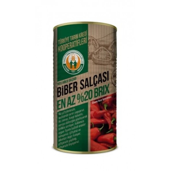 Tarım Kredi Biber Salçası 4200 gr ürün görseli 1