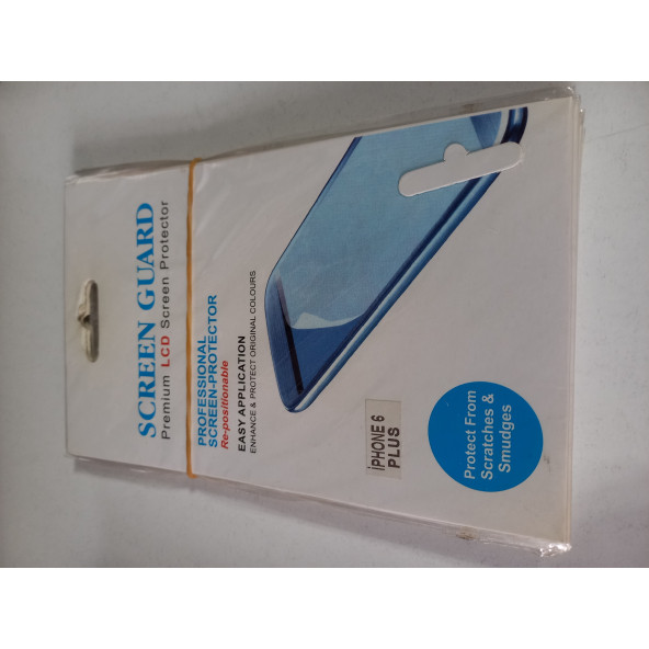 ASLANTİC İPHONE 6 PLUS 7 ADET ŞEFFAF EKRAN KORUYUCU FLİM ürün görseli 1