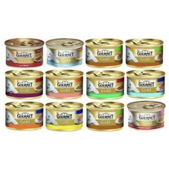Gourmet Gold Yaş Kedi Maması 85gr x12 Adet ürün görseli 1