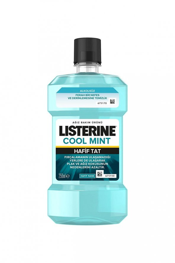 LİSTERİNE COOLMİNT HAFİF TAT 250 ML ürün görseli 1