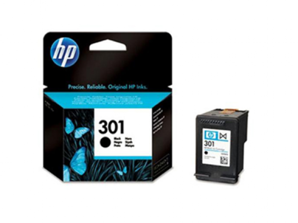 HP 301 Siyah Orijinal Kartuş ürün görseli 1
