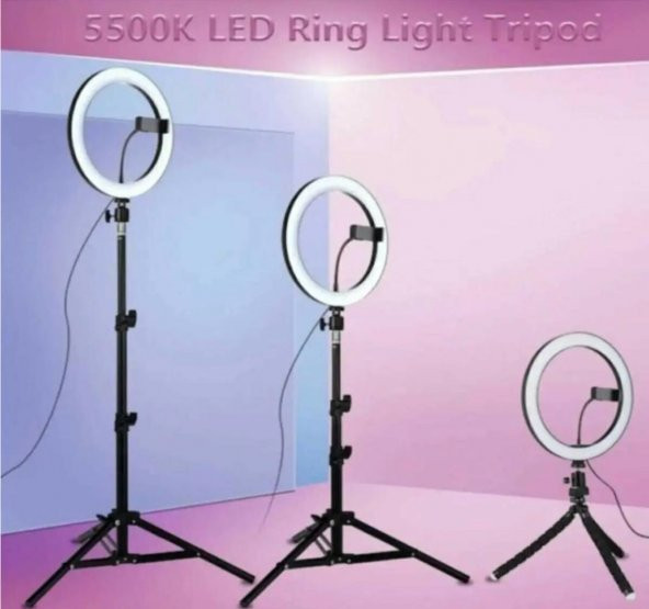Renksan 10 İnç Ring Fill Light Tiktoker-İnstagramer Led Işık ürün görseli 1