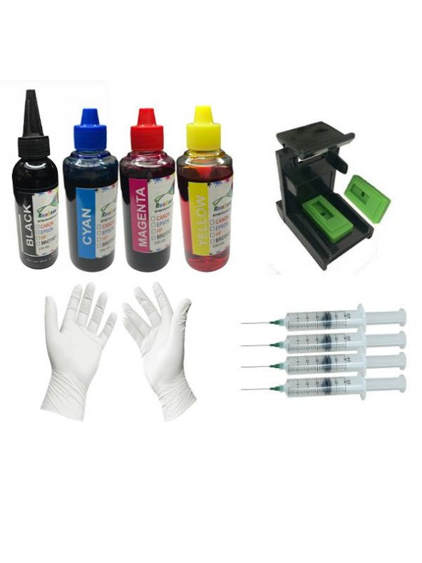 CANON PİXMA MG2450 - MG2550 -MG2950 Uyumlu Dolum Seti ürün görseli 1