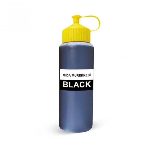 CANON/HP Uyumlu 500 ML. Muadil Siyah Gıda Mürekkep ürün görseli 1