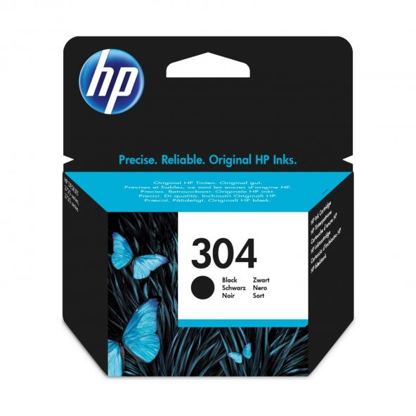 HP 304 Orijinal  Siyah Kartuş ürün görseli 1