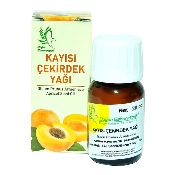 Kayısı Çekirdeği Yağı 20cc ürün görseli 1