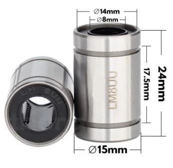 Lm8uu Lineer Rulman - Resim 6